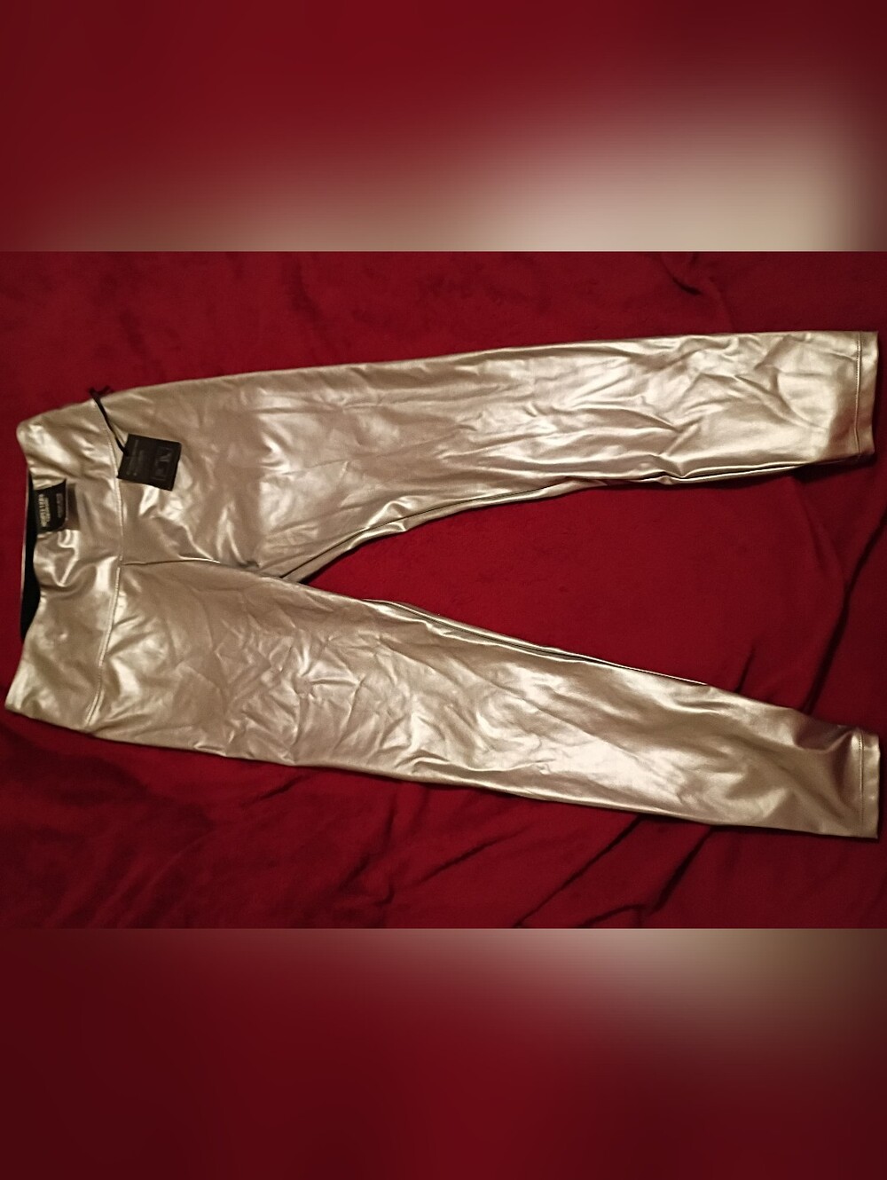 Simply Vera Vera Wang Silver  Leggings